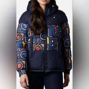 Columbia Pike Lake 11 Navy Omni Shield Insulated Reflective Winter Jacket